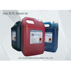 Industrial Myjet Vivid Solvent Printing Ink Low Smell For Xaar 382 / 35 PL Print