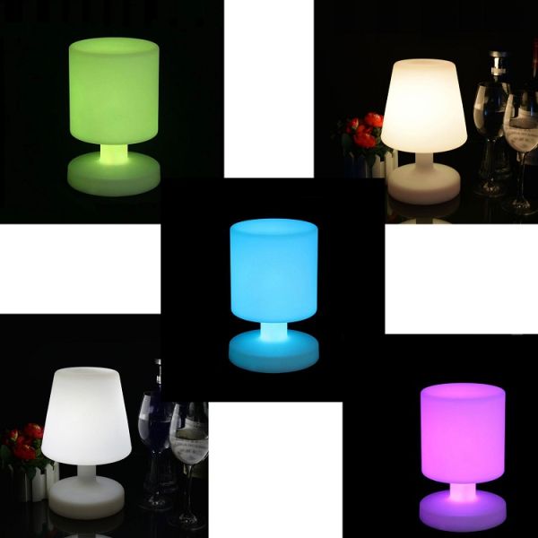 Creative Plastic LED Night Light Lamp 5000K Rechargeable For Bedroom