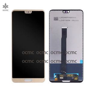 China Super OLED Capacitive Touchscreen Compatible For Huawei P20 Screen Replacement Display Panel With Frame on sale