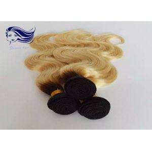 Blonde Ombre Color Hair Unprocessed Double Drawn Hair Deep Wave