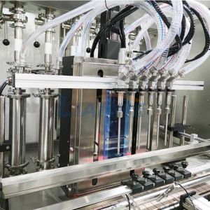 220V/110V Soap Liquid Filling Machine Practical Pneumatic Control