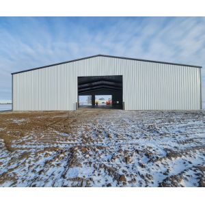 ASTM Standard Steel Structure Warehouse Customized With Painting / Galvanized