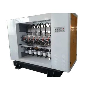 Thin Blade Slitter Scorer Corrugated Carton Box Machine 4.0kw Energy Efficient