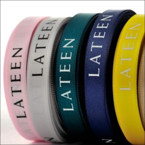 Custom Logo Polyester Ribbon for Gift Wrapping and Bow Making