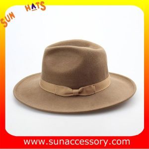 1462 Sun Accessory camel winter wool felt safari mens fedora hats ,Shopping