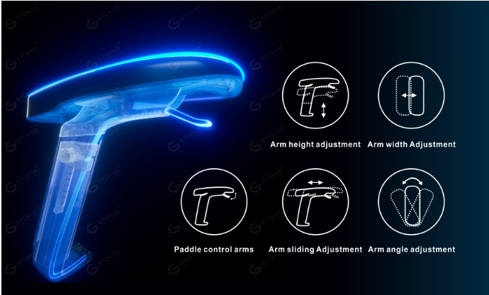 High Back Mesh Ergonomic Office Chair Executive Swivel Adjustable Armrest Revolving