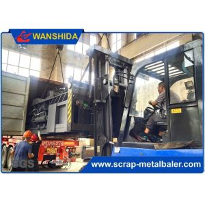 250ton Hydraulic Scrap Metal baling machine with Side push out type and PLC