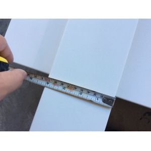 White Engineered Stone Countertop Manmade Quartz Stone Countertop Vanity Top