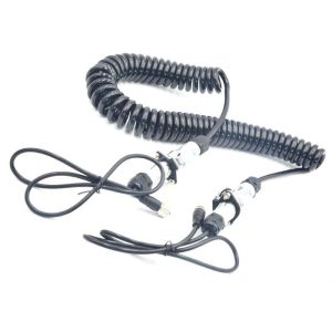 Customized 7 Pin Truck Spiral Extension Cable To Backup Camera Cable