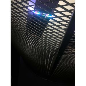 Grating Architectural Expanding Wire Mesh Panels Customized 20m Length