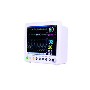 3.8 Kg Multi Parameter Veterinary Monitor With ECG/ HR/ RESP/ SPO2/ NIBP/ Temp