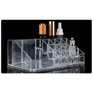 Acrylic Holder 16 Storage Box For Tattoo Ink Permanent Makeup Display Shelf