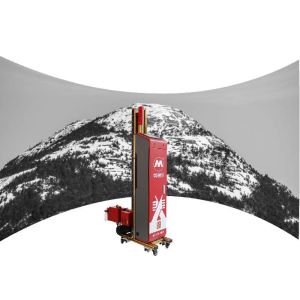 2.7M Smart Laser Positioning Vertical Wall Printer Machine