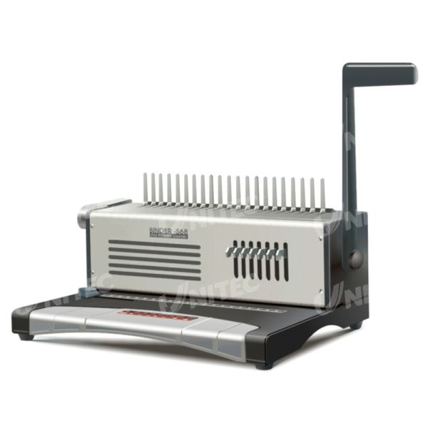 Quality Notebook Electric Binding Machine , 500Sheets Comb Binding Machine CB-1410B for sale
