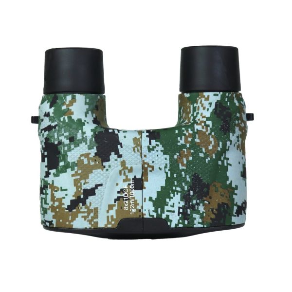 Children's day Gift Promotion Foldable Camo Binoculars 8X21 Kids Toy Baby toy Binocular