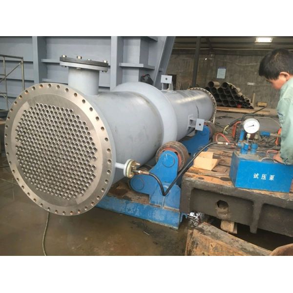 Quality Gr7 Titanium Equipment Shell And Tube Heat Exchanger 400MPa for sale