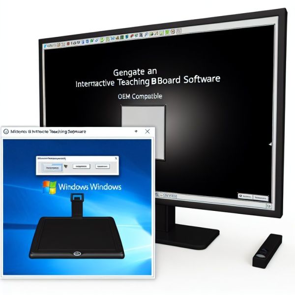 Quality Interactive Teaching Board Software Compatible with All Windows Black or OEM Compatible for sale