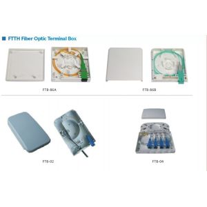 Wall mounted Fiber Optic Terminal Box optical fiber 4 core terminal box with CE