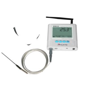 Remote Temperature Monitor GSM Data Logger With External PT100 Sensor