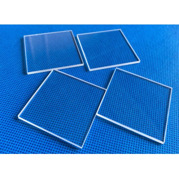 Borosilicate Round Square Optical Glass IR Grade UV Fused Silica Window