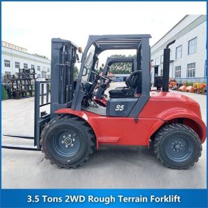 FD35-S 3.5 Tons 2WD Rough Terrain Forklift 3500KG