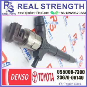 Common Rail Fuel Injector 23670-0R140 23670-0R190 095000-7300 for TOYO-TA 1AD