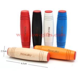 Wood sticks Mokuru Fidget Rollver High Quality Wood Spinner Anti-stress Mokuru