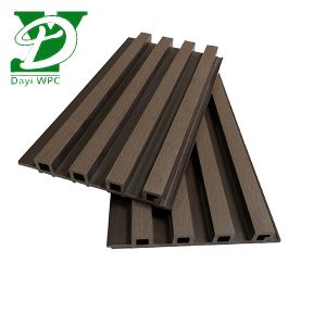 Durable Wood Plastic Composite Outdoor WPC Cladding Panels Mothproof