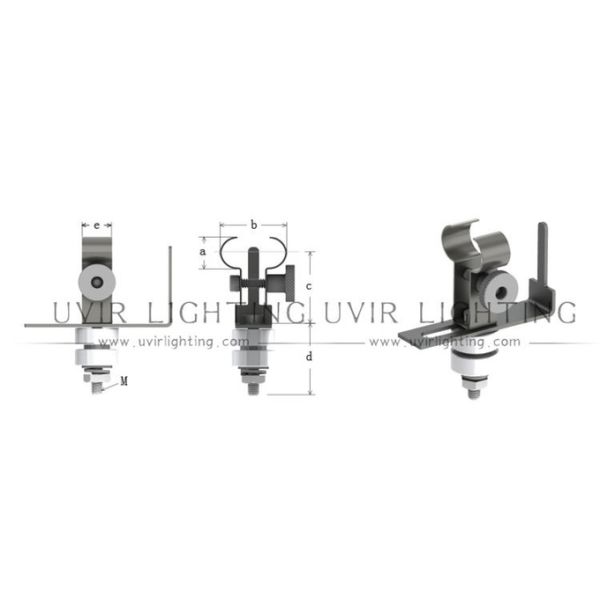 Stainless Steel Medium Wave IR Lamp Holder GJ0002L 11x23mm