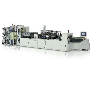 Wholesale Rice / Flour Bag Making Machines , 3 Side Seal Pouch Making Machine With Pressed Handle For from china suppliers