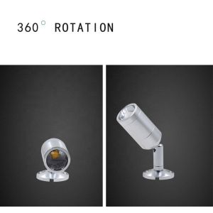 3W LED Mini Spot Light With Aluminum Lamp Body