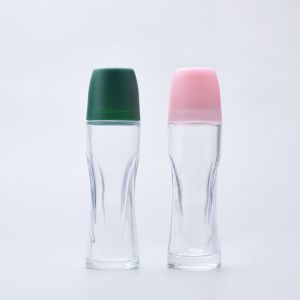 65ml Empty Deodorant Roller Bottles With Plastic Roller Ball