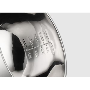 SS304 Stainless Steel Mixing Bowls With Lids Non Slip Silicone Bottoms Salad