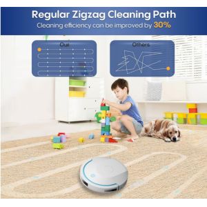 semi gyro navigation robot vacuum cleaner