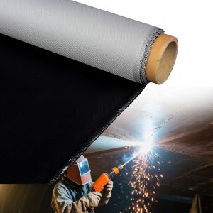Heat Resistant Welding Blanket with Twill Weave and Oil Solvent Resistant 1m to