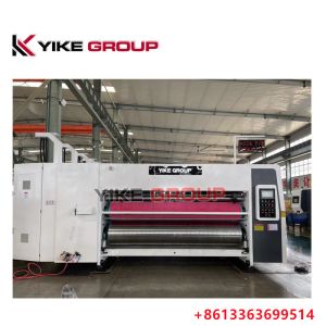 YIKE GROUP Flexo Printer Slotter Die Cutter Stacker Machine For Different Kinds