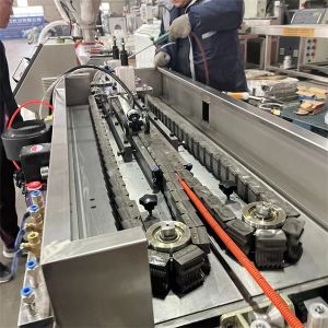 Wholesale 380V/50Hz Voltage Corrugated Pipe Extrusion Line For HDPE Single Wall Corrugated Cable Duct Drainage from china suppliers