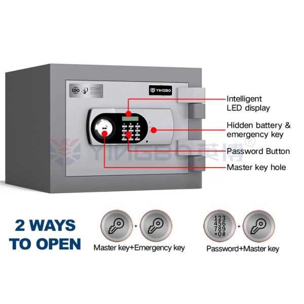 Fireproof Box Fire Proof Cabinets 2 Hour Fireproof Small Home Safe Fireproof Theft Protection Safe