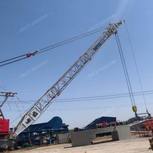 8T45M Diesel Engine Lattice Boom Crane
