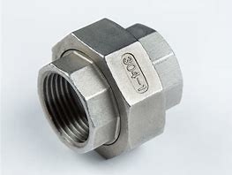 Union Iron Pipe Fitting BSP NPT Threaded Malleable Iron Plumbing Materials for