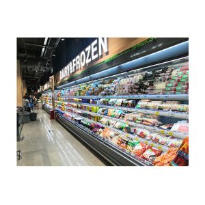 Convenience Store Multideck Air Chiller With LED Light R404a