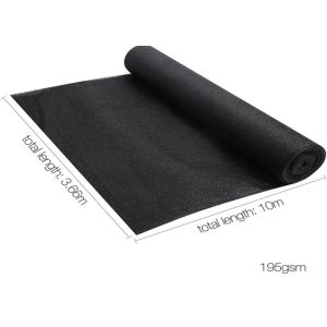 HDPE UV 320gsm Outdoor Shade Sails , Sun Shade Net Dark Green Color