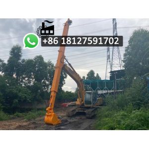 30T Excavator Long Reach Telescopic Arm With Strength Plate
