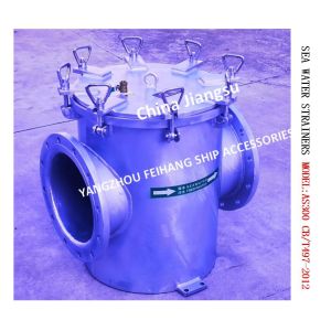 FH-AS300 Straight-Through Suction Coarse Water Filter-Single-Connection Straight