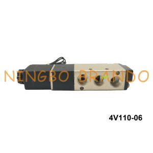 1/8" NPT 4V110-06 AIRTAC Type Pneumatic Solenoid Air Valve 2 Position 5 Way