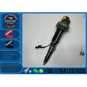 Real Fuel Injector Assembly Y431K05394 For Cummins Engine QSK19 Series