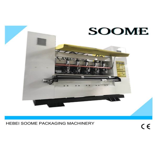 Corrugated Thin Blade Slitter Scorer Machine Fast Changing Order Within 1 To 5