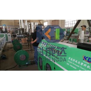 Used China PVC/ SPVC Conical Twin Screw Granulation / Pelletizer Line Production