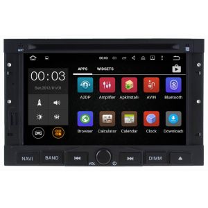 Ouchuangbo car multimeia stereo android 7.1 for Peugeot 3008 5008 gps navi dual