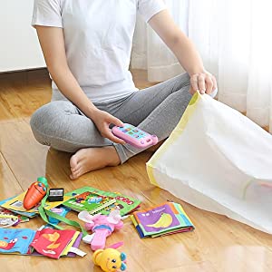 Kitchen Bath Bedroom Car Biodegradable & Compostable Transparent Poly Flat Bags On Roll With Paper Core For Supermarket